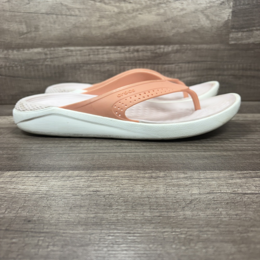 Crocs LiteRide Pink Womens US Size 9 Sandals
